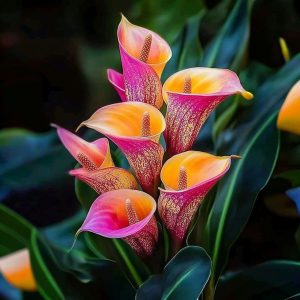 Калла Оникс купить по цене от 450р. в интернет-магазине «Посадика» с доставкой почтой в в Невелье и по всей России – [изображение №1].