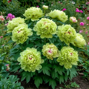 Пион Зеленые Бобы купить по цене от 610р. в интернет-магазине «Посадика» с доставкой почтой в в Невелье и по всей России – [изображение №1].